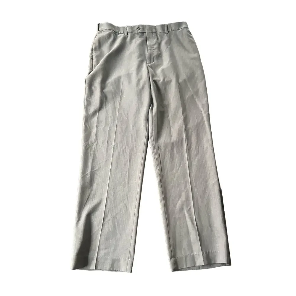 Savane Men's Light Gray Dress Pants